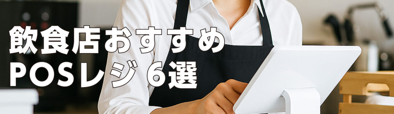 飲食店おすすめPOSレジ6選