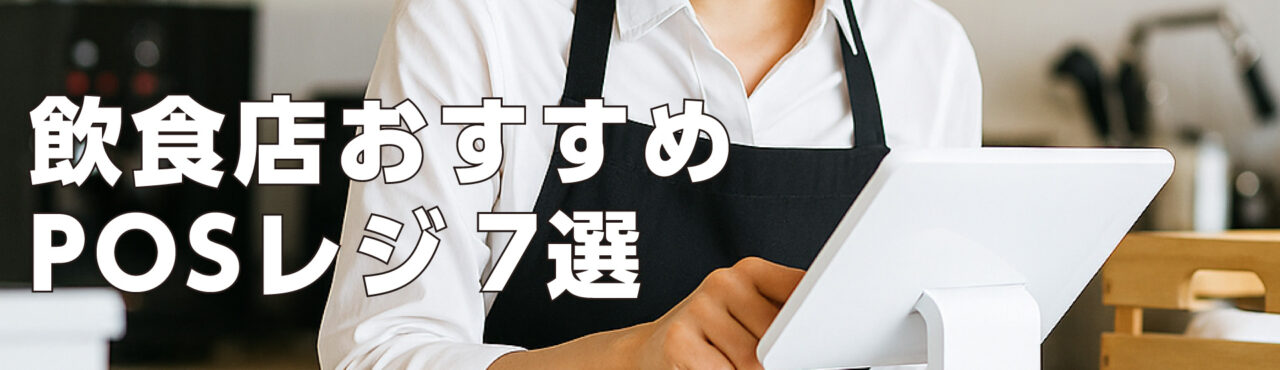 飲食店おすすめPOSレジ7選
